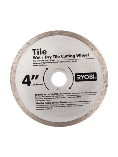 Диск алмазный (102х16 мм) для плиткореза ONE+ Ryobi TSBA1 5132002473