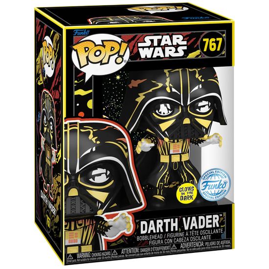 Фигурка Funko POP! Bobble Star Wars Darth Vader (Retro) (GW) (Exc) (767) 84982 / Фигурка Фанко ПОП! по мотивам вселенной "Звездные войны", Дарт Вейдер