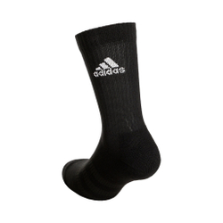 adidas Crew Sportswear Ankle Sports Socks - Black, White
