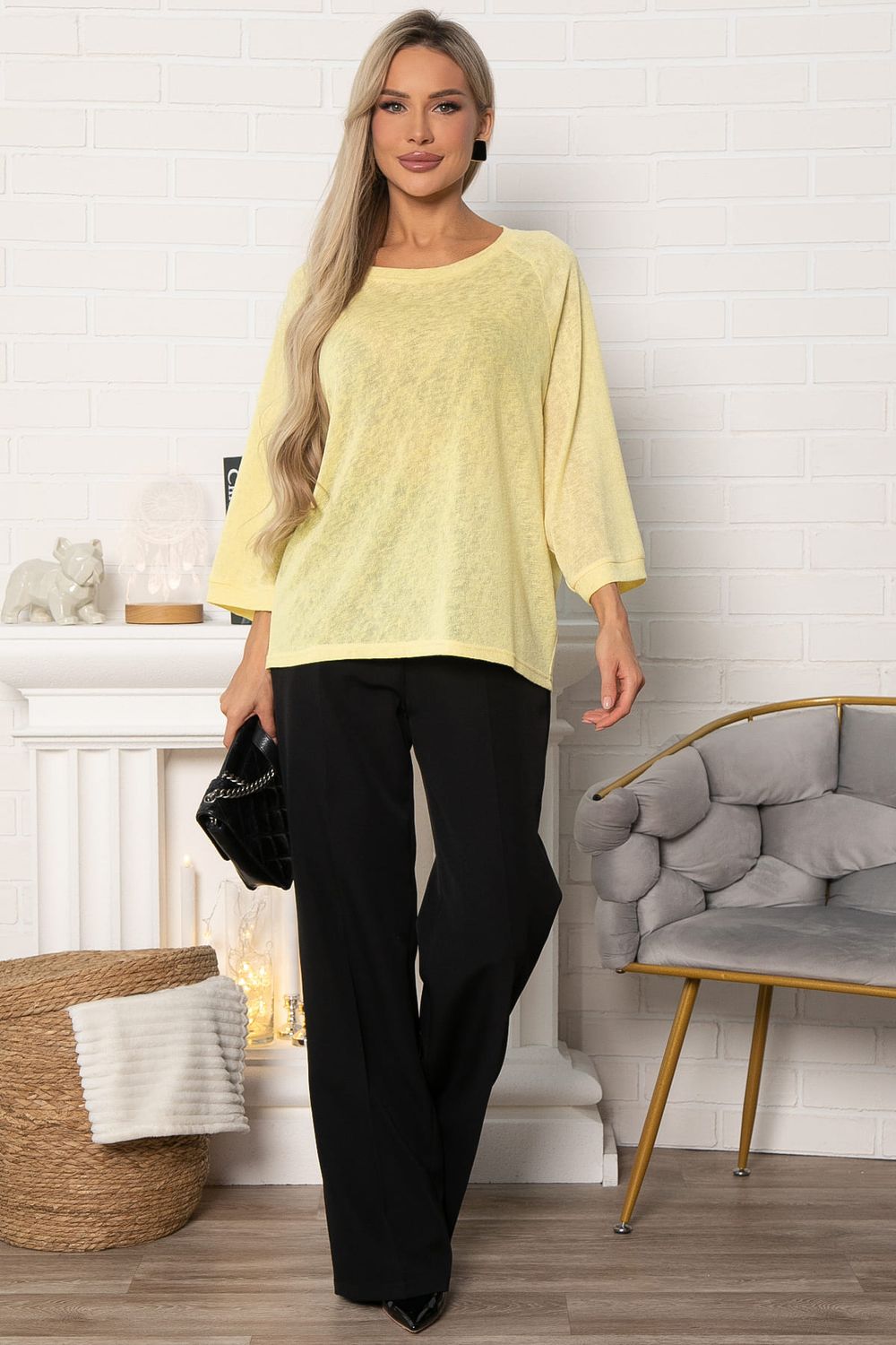 Блуза Океания (желтая) Б14929-5М LT Collection