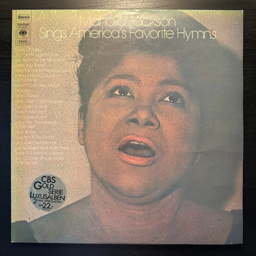 Mahalia Jackson Sings America's Favorite Hymns 2LP (Англия 1971г.)
