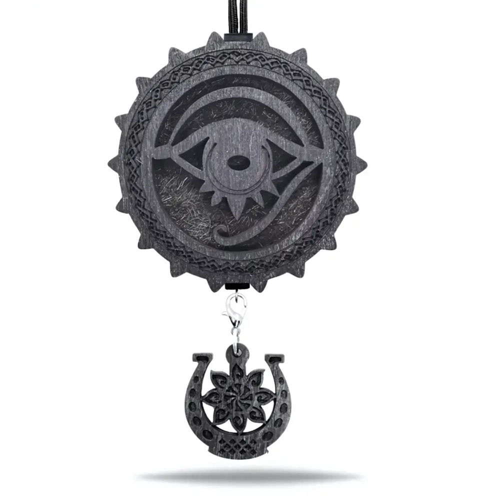 Ароматная подвеска «Глаз Защиты» в упаковке с мини-брелоком, аромат в ассортименте (КОМПЛЕКТ)