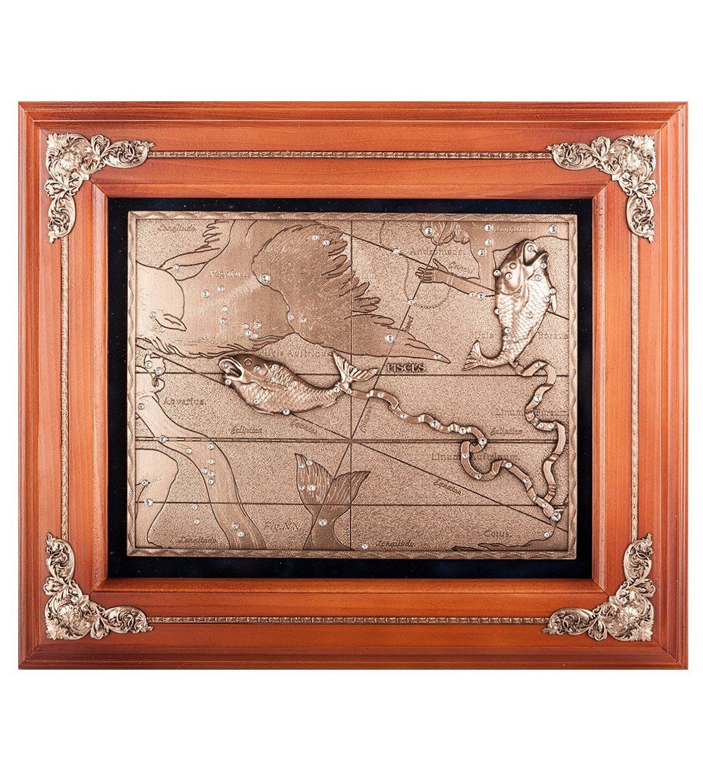 GAEM Art ПК-104 Панно «Знак зодиака Рыбы» 33х29