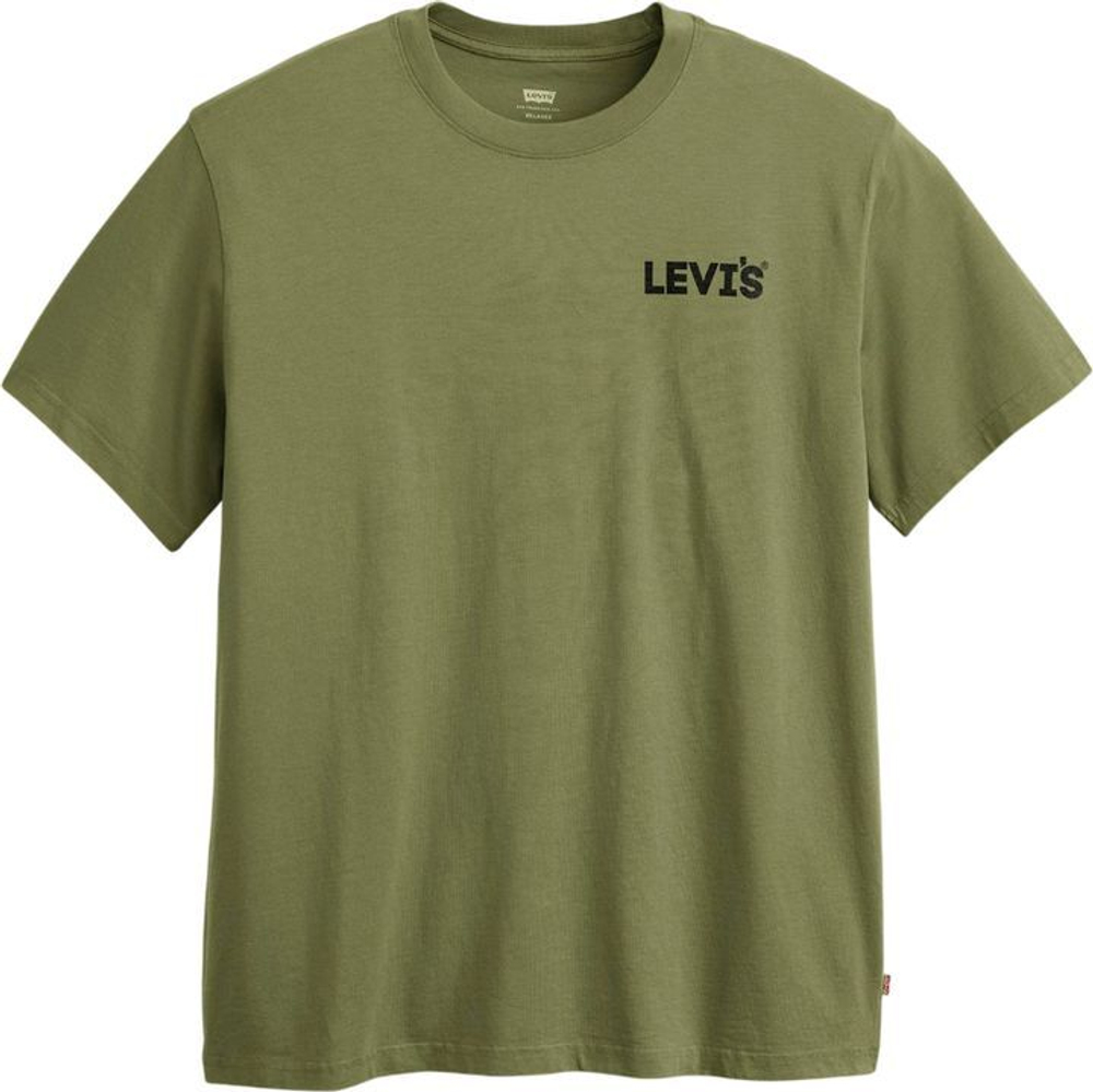 Футболка Levis SS RELAXED FIT TEE GREENS зеленый