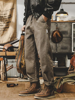 Брюки хлопковые для мужчин JerRenault американские ретро осенний сезон