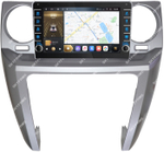 Магнитола для Land Rover Discovery 3 2005-2009 (закругленные углы) - Carmedia SF-9703-2 (кнопки и крутилки), Android 12, TS10,  CarPlay, 4G SIM-слот