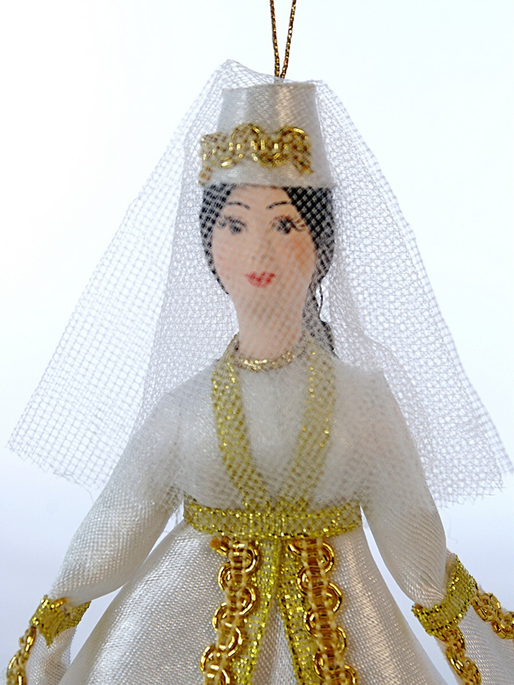 Кукла-подвеска сувенирная Кабардинка