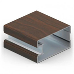 Вертикальный профиль П (5,40 м) Венге ПВХ