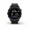 Garmin epix Pro (Gen 2) Sapphire Edition 42 мм, титановый, угольно-серый, DLC, черный ремешок