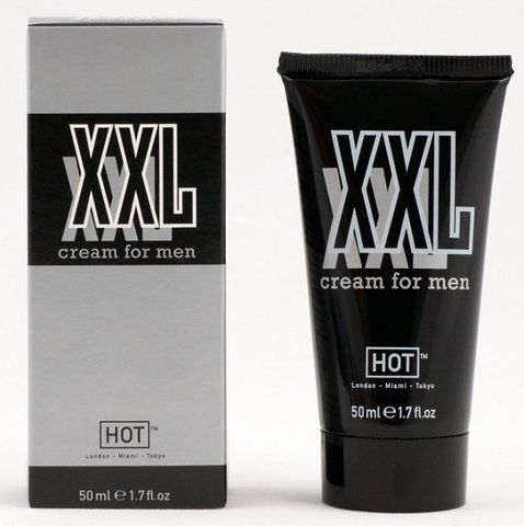 Крем для усиления эрекции и увеличения пениса XXL, 50 мл.