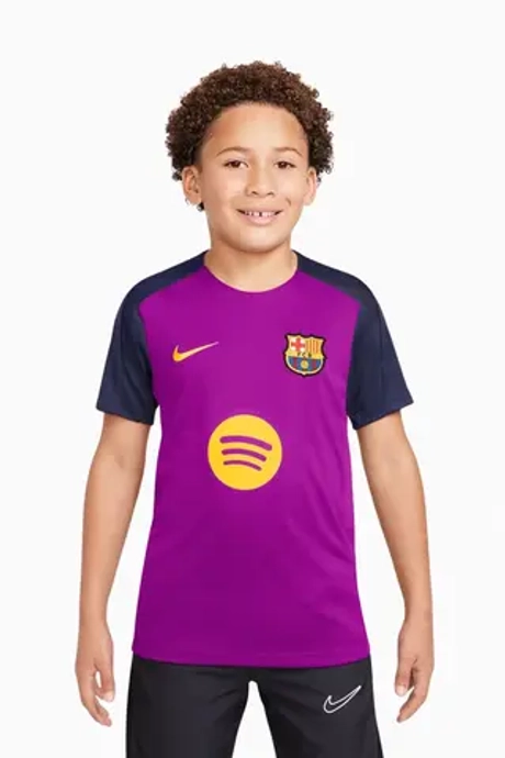 Футболка Nike FC Barcelona 25/26 Strike Junior - фиолетовый