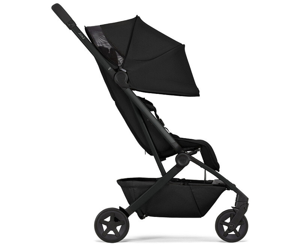 Детская прогулочная коляска Joolz Aer 2 с бампером и реверсивным блоком Space Black