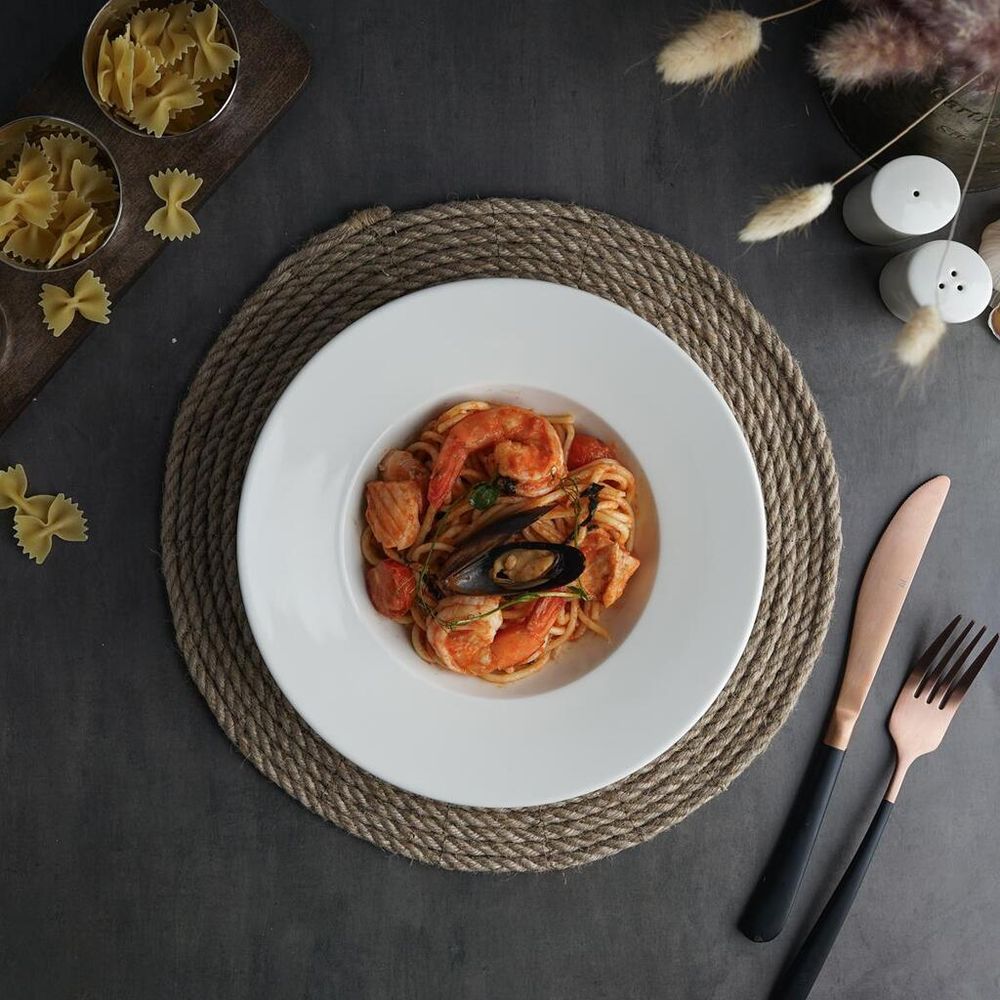 Тарелка глубокая 250 мл d 23 см h4,6 см   Noble [6]