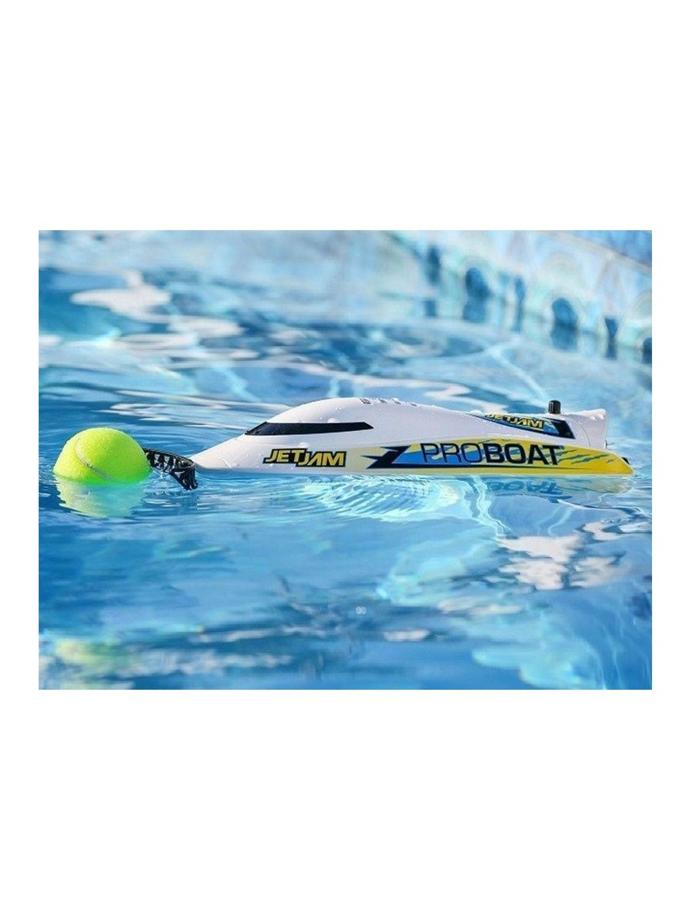 Радиоуправляемый катер ProBoat Jet Jam 12 Pool Racer (белый) RTR