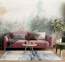 Пейзаж Южный лес панно