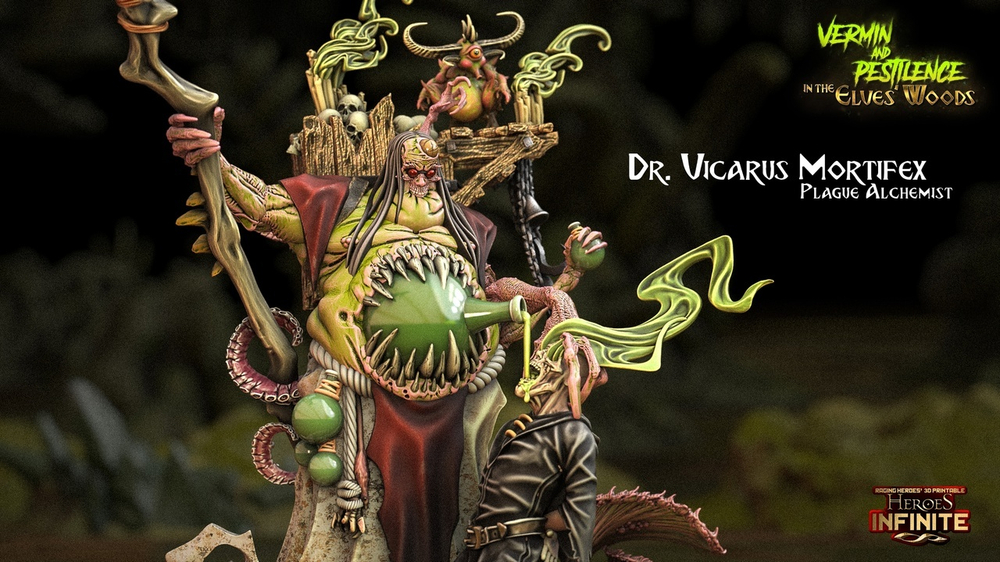 Nurgle Plague Master Vicarus