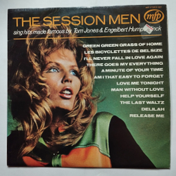 Винтажная виниловая пластинка LP The Session Men The Session Men Sing Hits Made Famous By Tom Jones and Engelbert Humperdinck (UK 1973)
