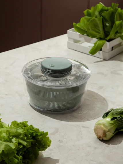 Электросушилка для салата press&amp;dry, 3,5 л, шалфей