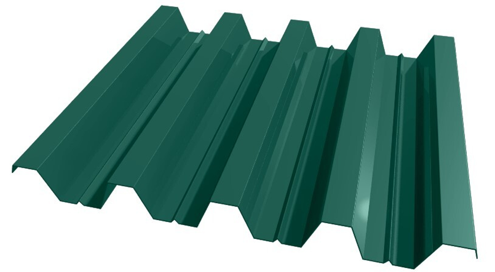 Профнастил Н-60 с полимерным покрытием 0.7 мм Цена за м²