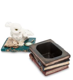 WS-721 Шкатулка «Сова на книгах»