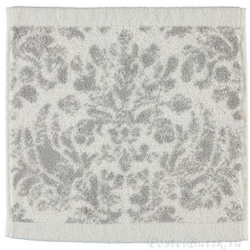 Полотенце 50x100 Cawo Contour Handtuch 8082 Jacquard серебро