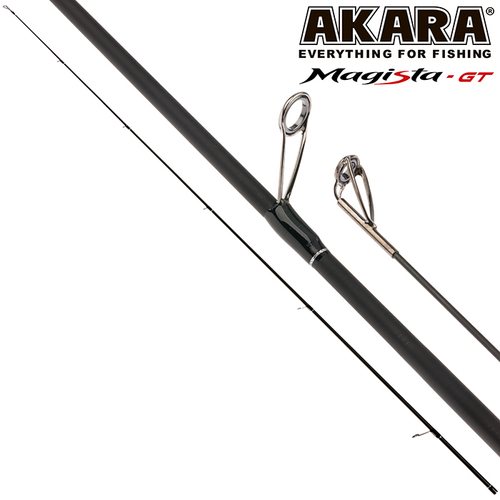 Хлыст угольный для спиннинга Akara Magista GT MH762 (10,5-35) 2,28 м