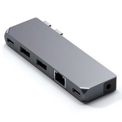 USB-хаб Satechi Pro Hub Mini (ST-UCPHMIS) Space Gray / Серый космос