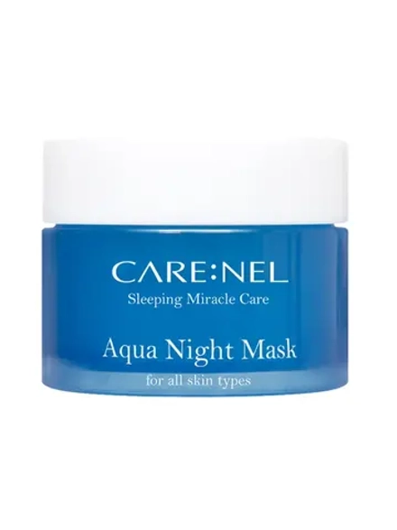 CARE:NEL - МАСКА ДЛЯ ЛИЦА НОЧНАЯ УВЛАЖНЯЮЩАЯ AQUA NIGHT MASK, 15 МЛ