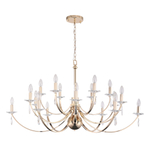 SL1405.203.18 Люстра подвесная ST-Luce Латунь/Латунь, Прозрачный E14 18*40W ЭЛЕГАНС