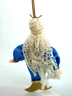 Кукла-подвеска интерьерная Русалочка