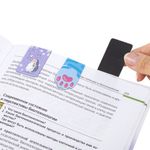 Закладки для книг МАГНИТНЫЕ, "АССОРТИ 5 ДИЗАЙНОВ ЗВЕРЯТА", 6 штук, 35x25 мм, FUNSTER (ФАНСТЕР), 116651