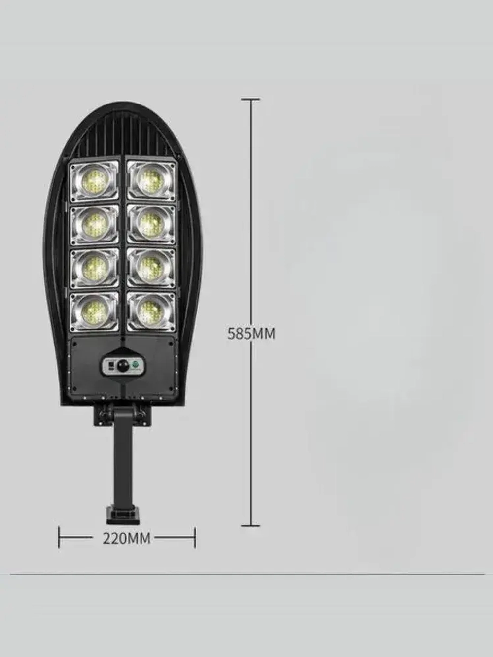 Светильник на солнечной батарее уличный, Аккумуляторный, С датчиком движения, Водонепроницаемый, Мощный