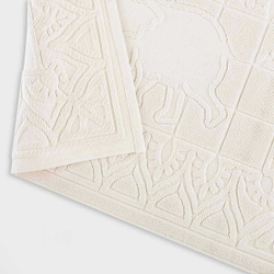 Коврик для ванной 50x70 Arya home Boho экрю