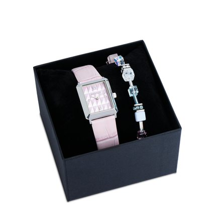 Набор часы и браслет Coeur de Lion Rose-Silver 7670/53-1917