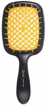 Расческа для волос JANEKE SuperBrush The Original Черный Желтый