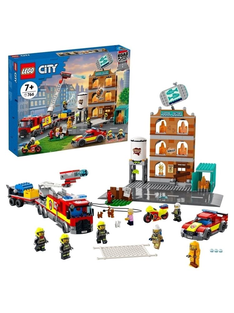 Конструктор LEGO City Fire 60321 Пожарная команда