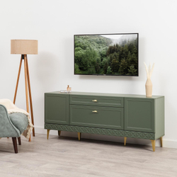 Марион тумба 16.167 Дымчатый зеленый / Олива шагрень