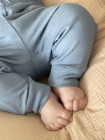 Штанишки, сет из 3х штук Mjölk Blue Shadow/Camel/Steel Grey