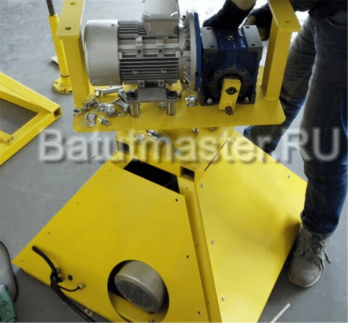 Надувной аттракцион Родео, бык+батут, "Рулетка", круглый, 6*6*3 м