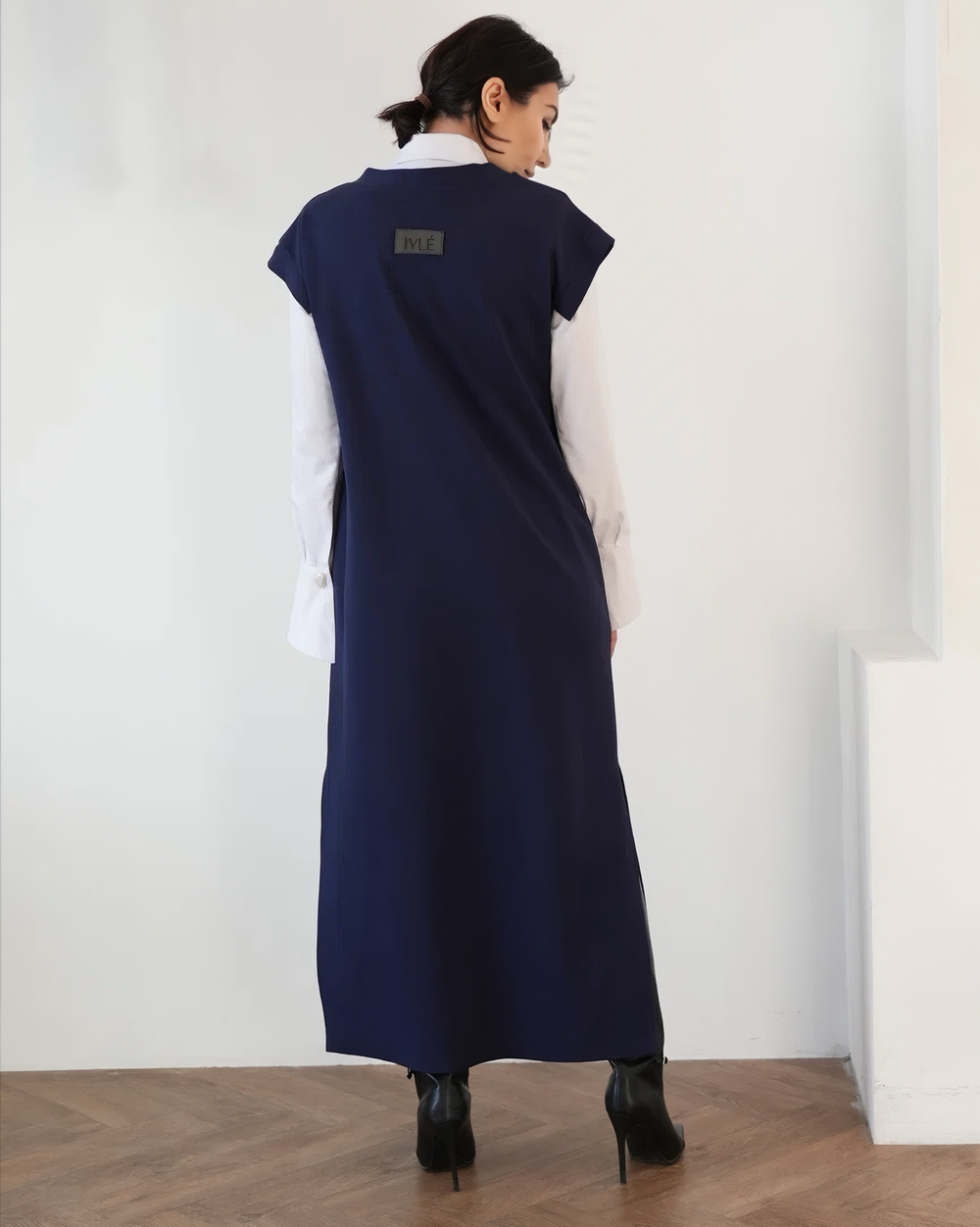 Платье из трикотажа джерси