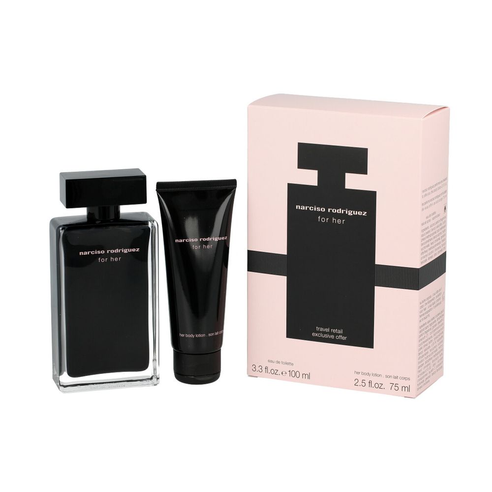 Narciso Rodriguez For Her EDT 100 ml + BL 75 ml (woman) 1 pcs