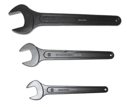 Ключ рожковый ударный односторонний удлиненный 80мм (L-485мм) RockForce##Rock FORCE RF-89480