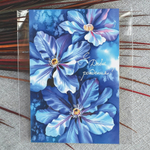 Дизайнерская открытка «С днём рождения!»