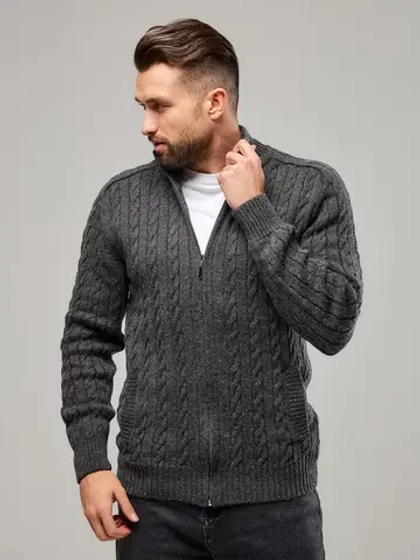 Кардиган на молнии