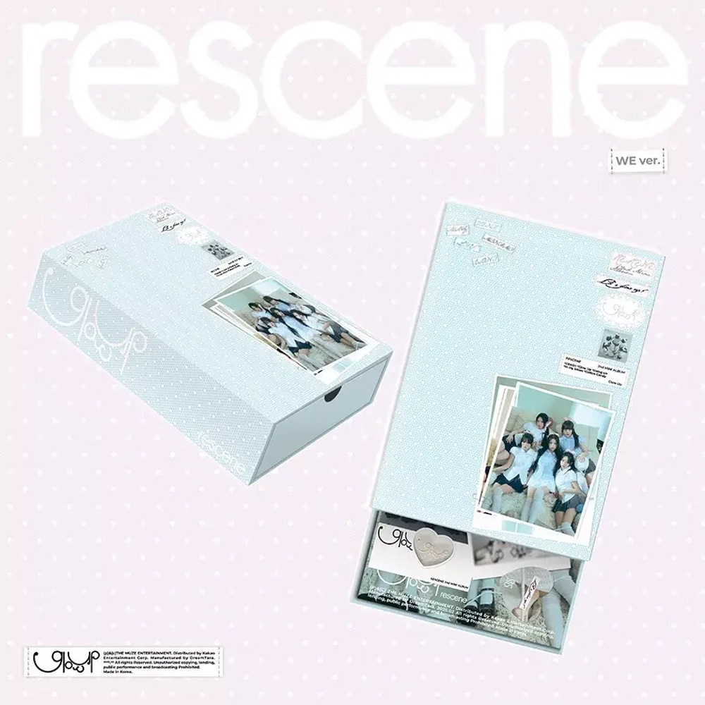 Альбом RESCENE - Glow Up [WE+ME ver.]