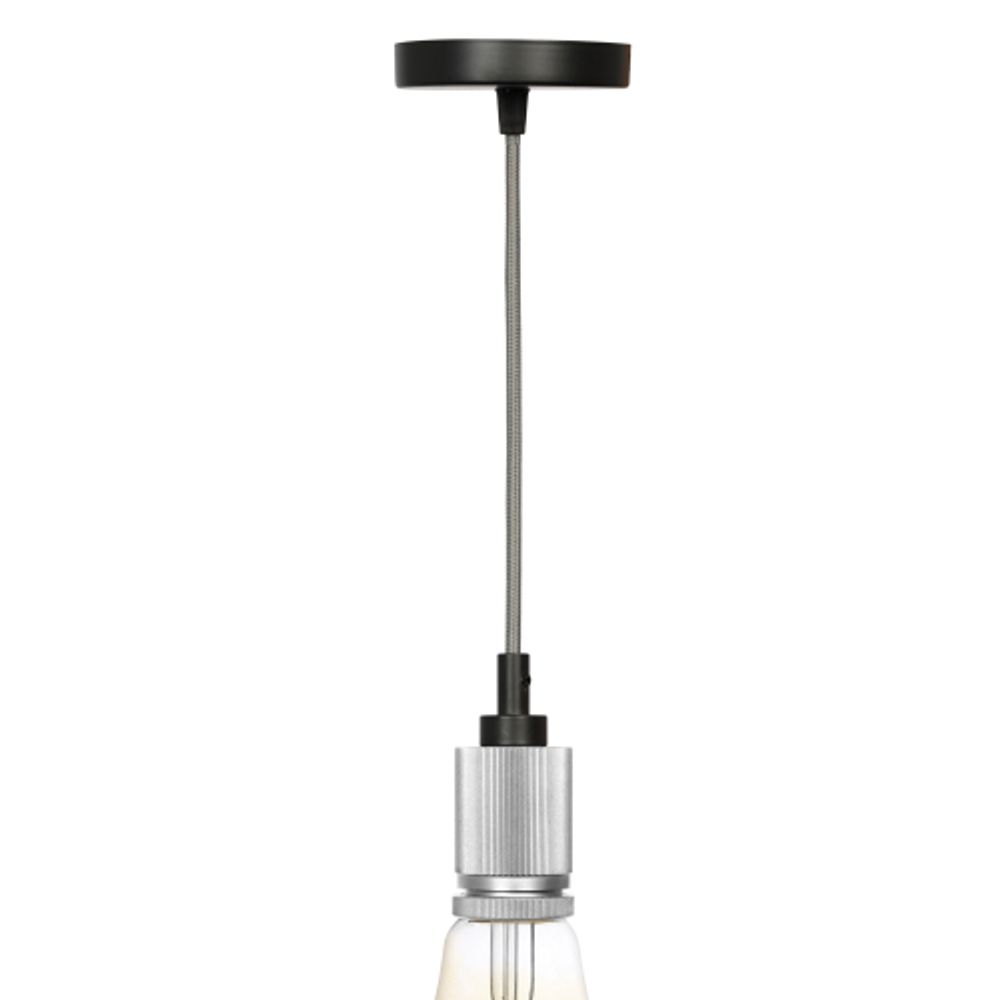 Светильник подвесной ЭРА PL13 E27 - 8 CH под лампу E27 хром | Подвесные светильники