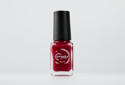 Swanky Stamping Лак для стемпинга S82 бордо, 6мл