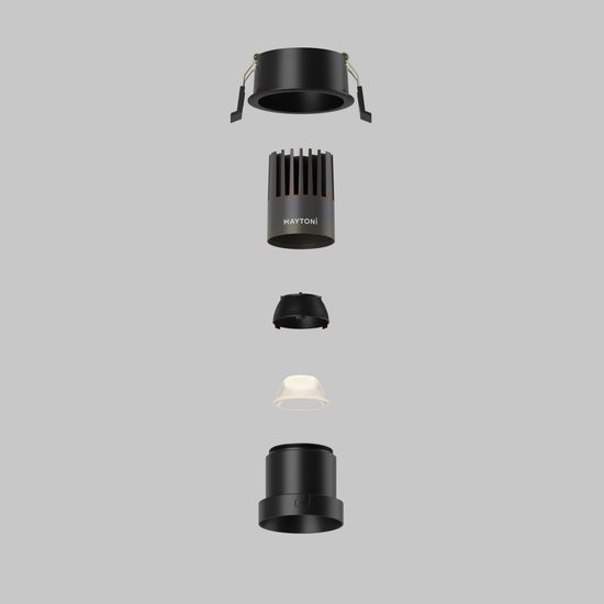 Встраиваемый светильник Technical DL116-10W-3K-B