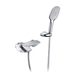 Смеситель для ванны с душем Timo Helmi 4014/00-16Y хром-белый