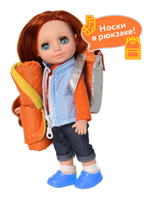 Кукла Ася "Приключения в горах" плстм. 26см (Весна)